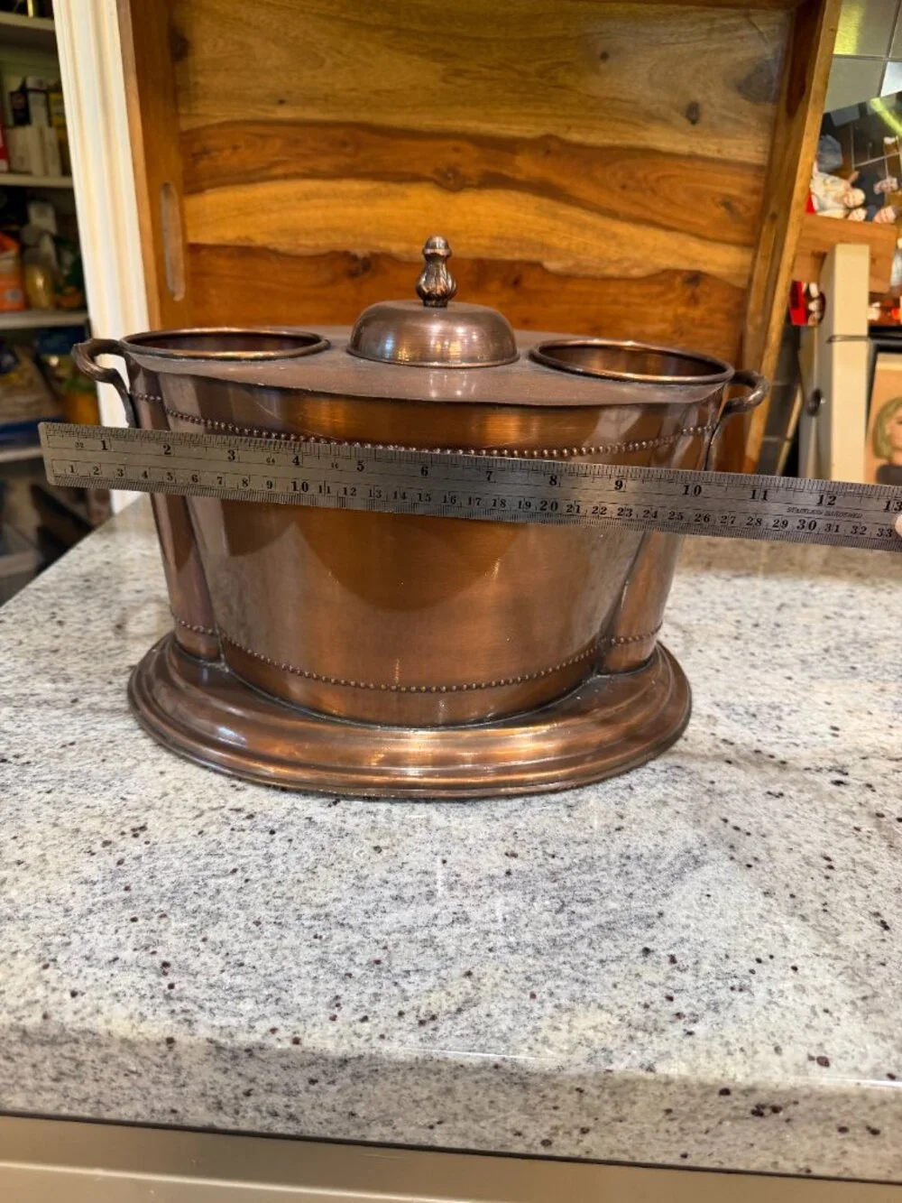 Copper Tone 2 Bottle Wine Chiller
